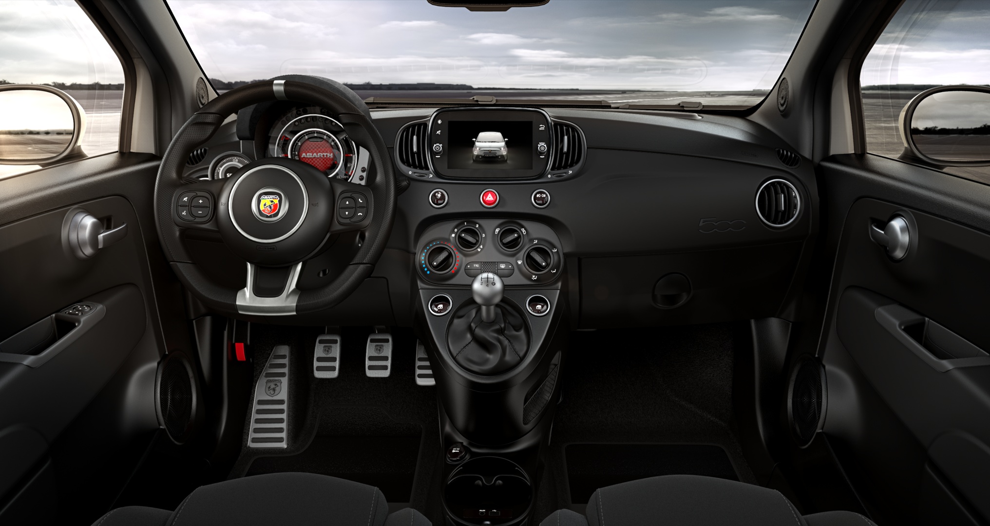 Abarth 595 HB 165HK Gara White image number 2