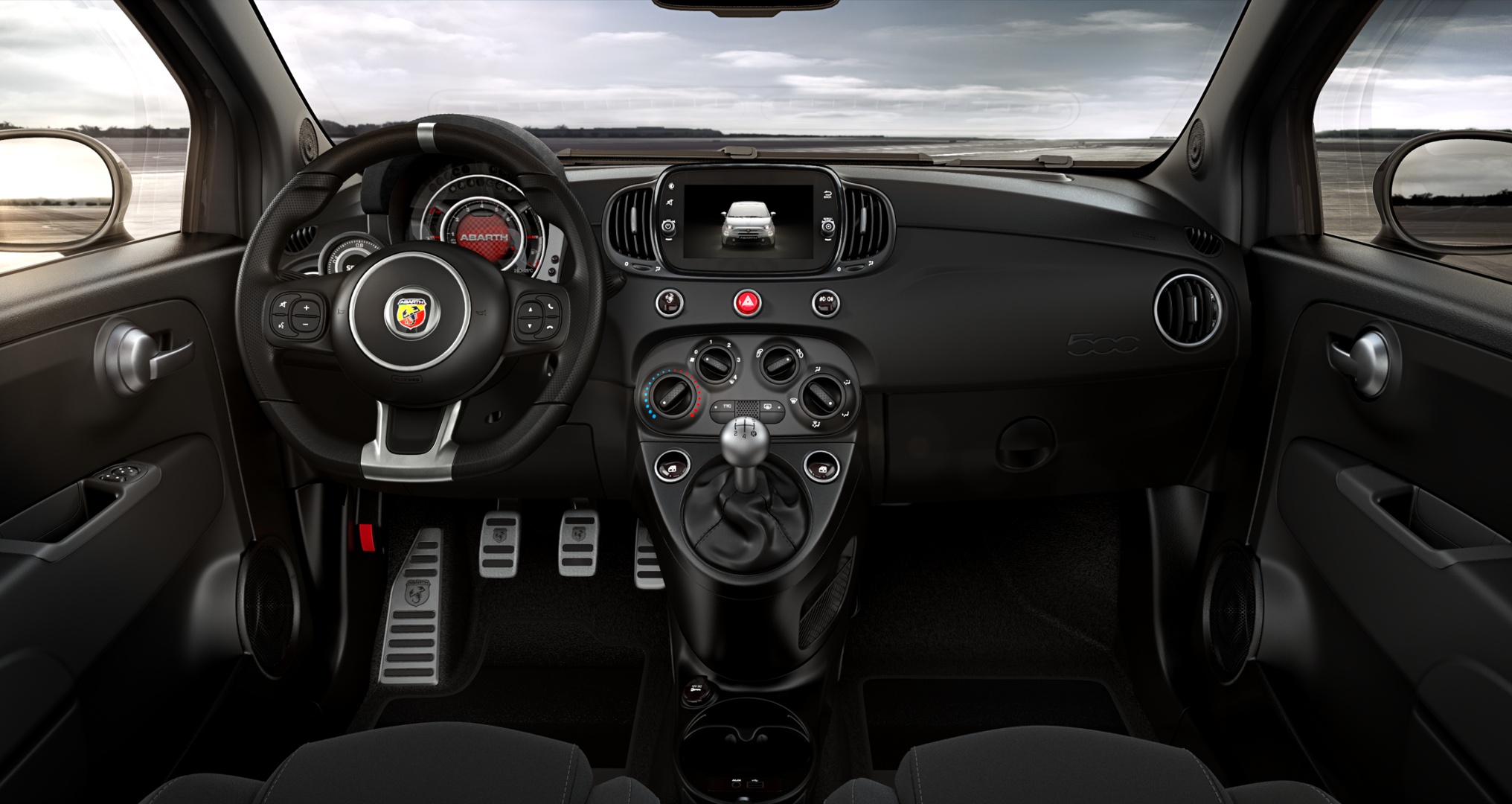 Abarth 595 HB 165HK Record Grey image number 2