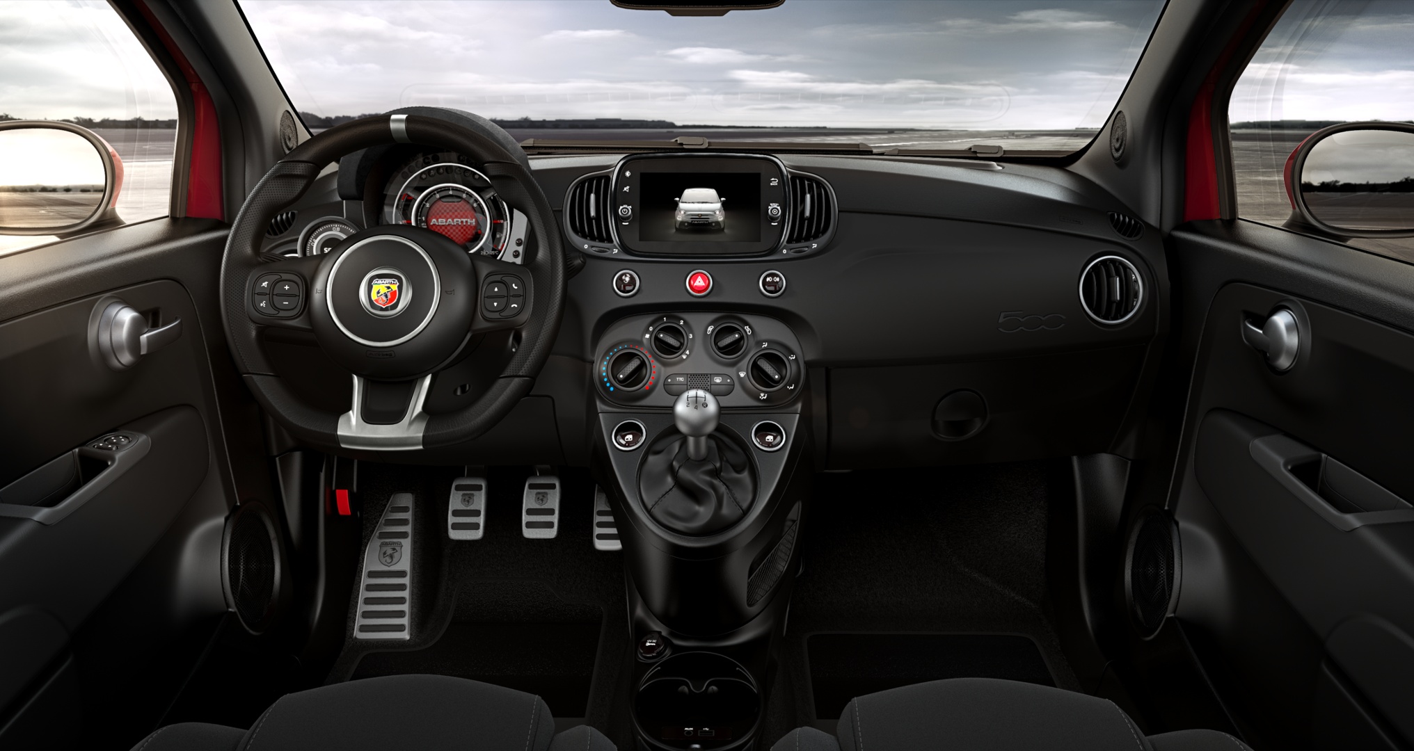 Abarth 595 HB 165HK New Red image number 2