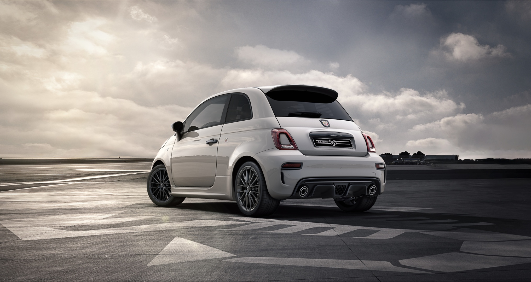 Abarth 595 HB 165HK Gara White image number 1